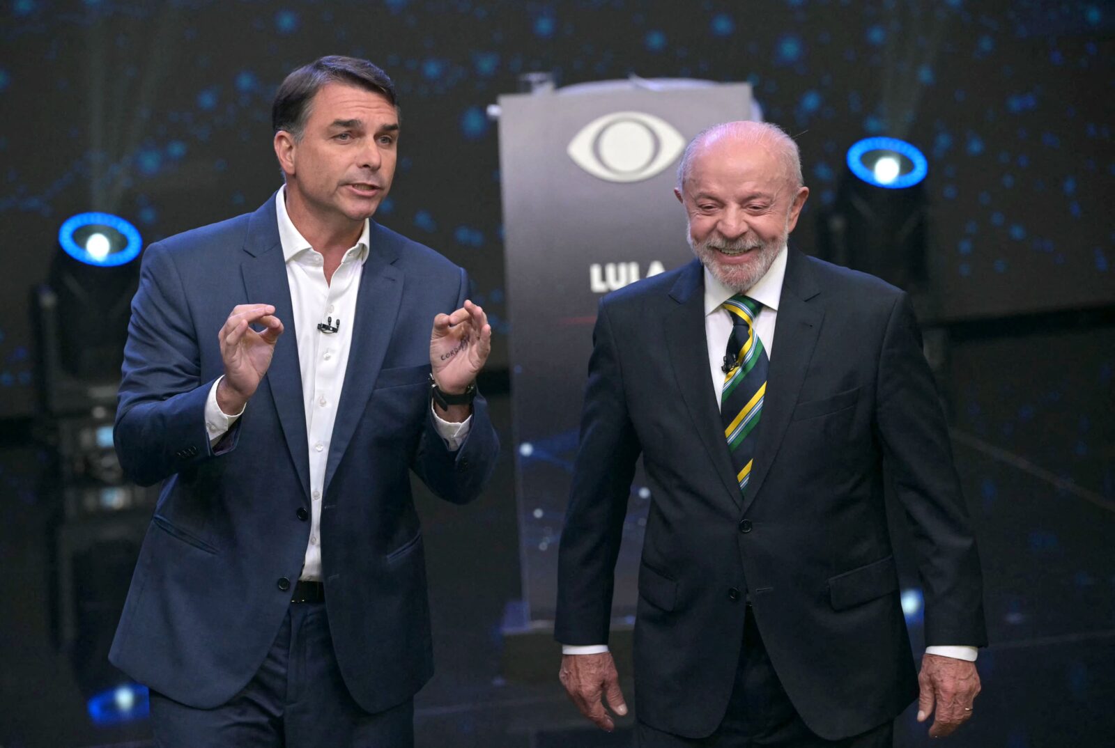 Lula y Flavio Bolsonaro: el balotaje en Brasil, resultados iniciales